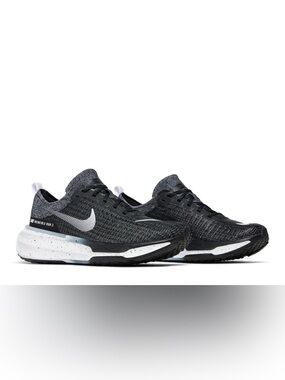 Nike ZoomX Invincible Run Flyknit 3 Black and White Running Shoes